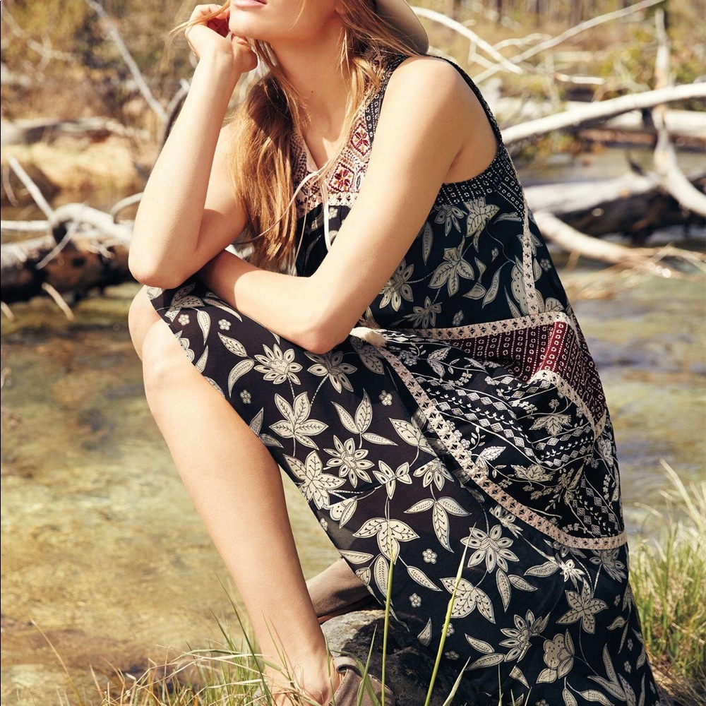 New Anthropologie Floreat “Woodlands” dress